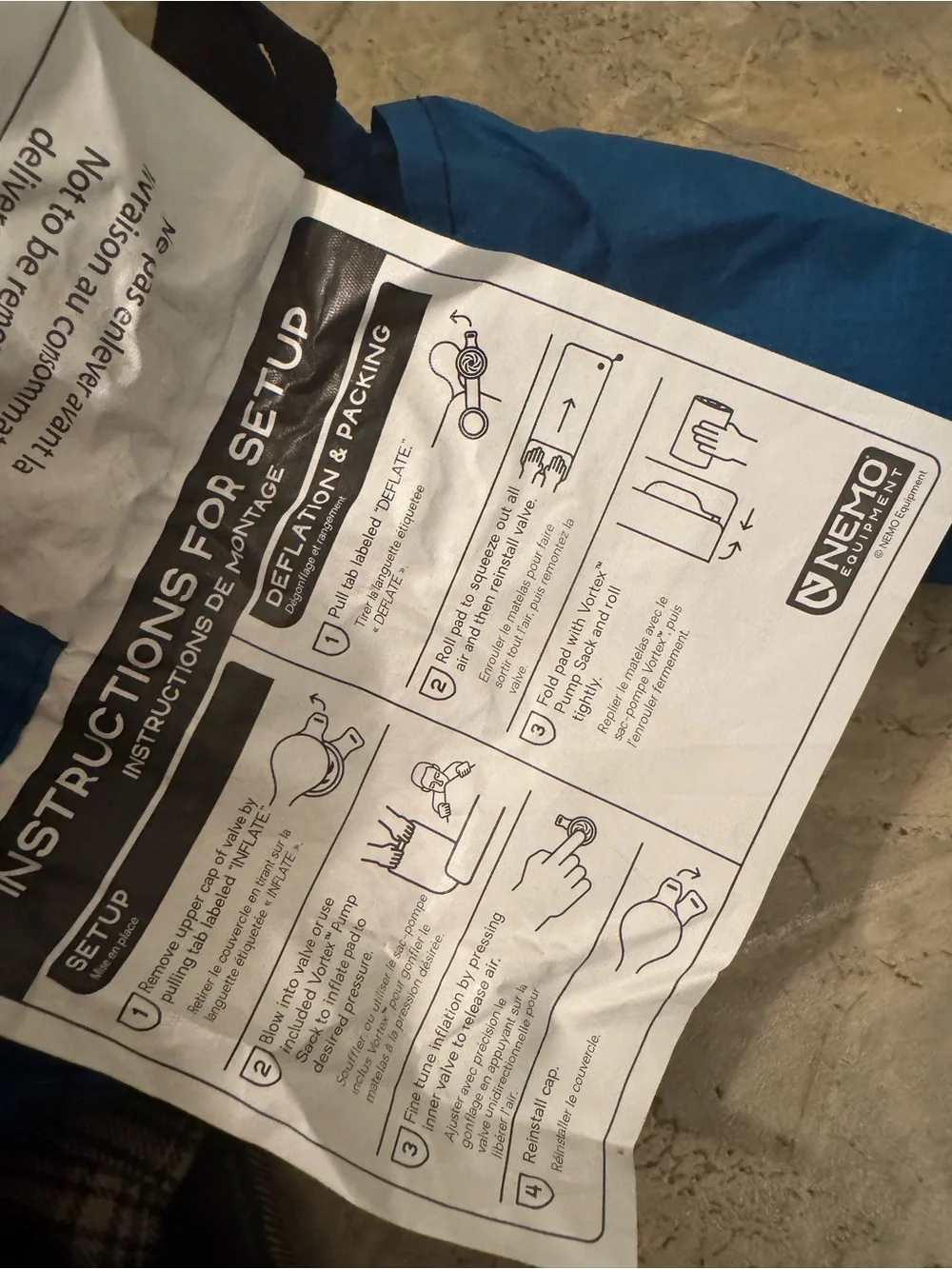 Quasar 3D Insulated Carry Sack - Blue